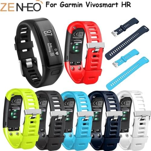 Soft Silicone Wrist Strap for Garmin Vivosmart HR Replacement Sports Wristband Bracelet for Garmin Vivosmart HR
