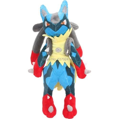 New Lucario XY 11" 28CM Plush Doll