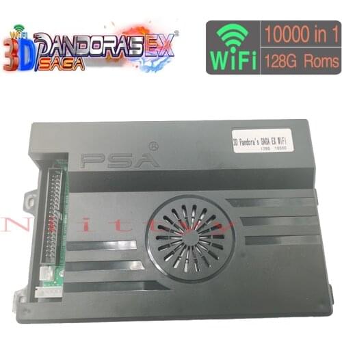 3D Pandora Saga EX Box 8000 in 1 Wifi Arcade Game Cabinet 8 Way Joystick Switch Type Push Button With Tutorial