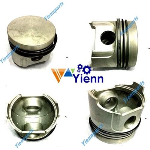 D1401 Piston With Ring Set For Kubota Diesel Engine Spare Parts