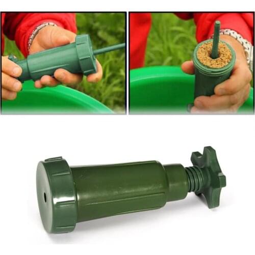 Portable Fishing Bait Shaper Ground bait Ball maker Fishing Tackle 14*6.5*6.5cm Feeder Outdoor Bait Making Fishing Accessories