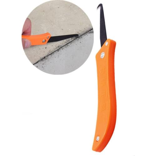 Professional Tile Gap Repair Tool Hook Knife Cleaning and Removal of Old Grout Hand Tools Tungsten Steel Joint Notcher Collator