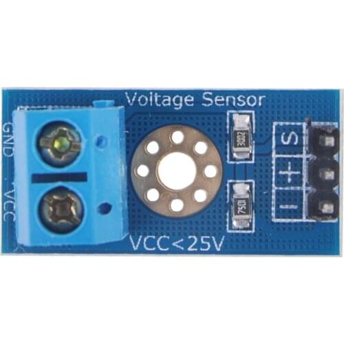 RCmall Voltage Sensor for Arduino DC0-25V with Code FZ0430