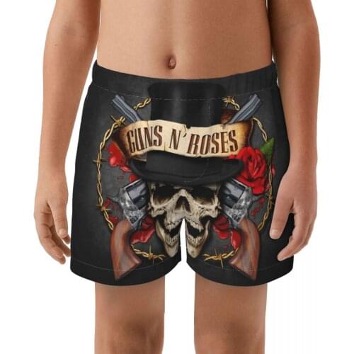 Gun N Rose boys Brand Swimming Briefs Low Waist Swimwear drop With Push-up Pad Shorts Trunks Boxers Summer kids Swim