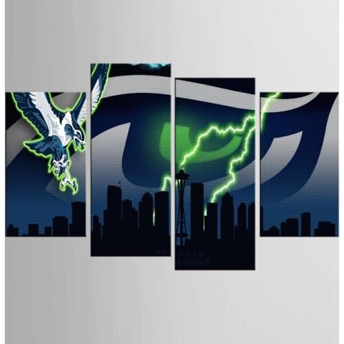 Framed 5Pcs/Set Abstract Picture Print Painting Modern Canvas Wall Art for Wall Decor Home Decoration Artwork DC-1-100(57)