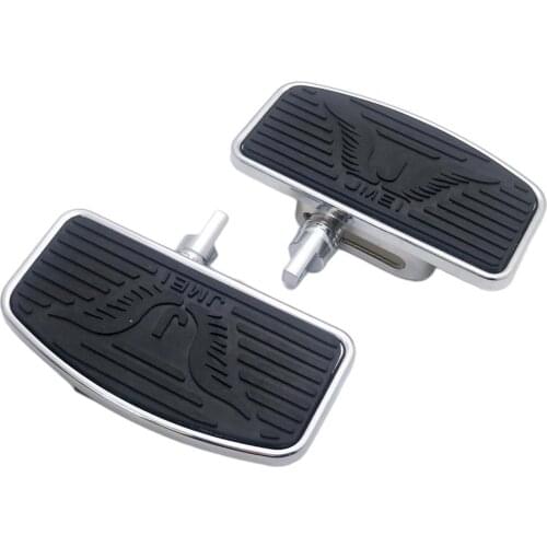 1Pair Modified Rear Passenger Foot Mats For Harley Sportster 883 1200