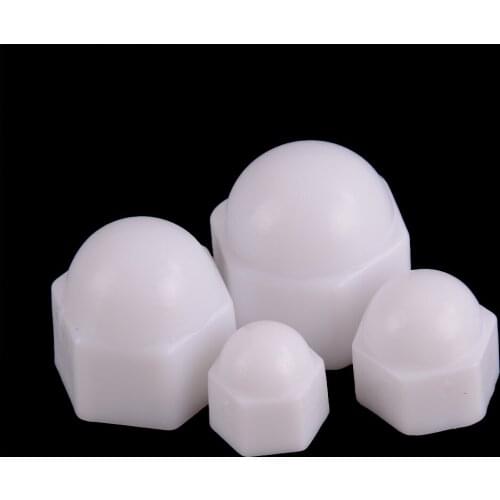 10 Pcs Dome Bolt Nut Protection Caps Cover Hex Hexagon Nuts Cap Nuts Protection Cover Nuts M6 M8 M10 M12