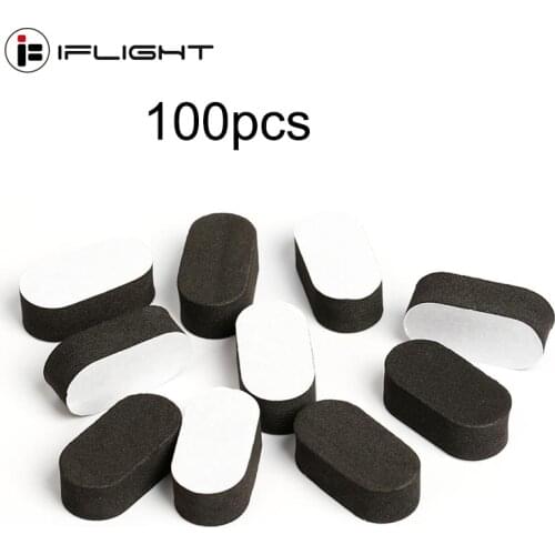 100pcs QAV-R Replacement 3M Sponge Gyro Mounting Pad Landing Gear Skids Mat Feet for QAV-R ZMR 180 220 250 130-300mm FPV drone