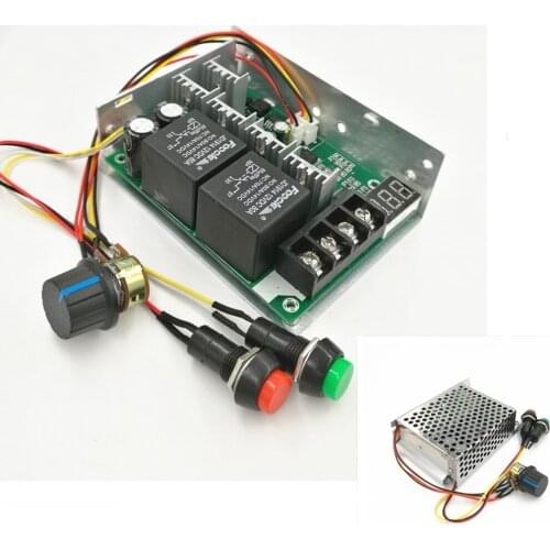 30PCS 12V24V36V48V55V High Power Electric Push Rod Controller DC Motor Speed Regulation No Lock Forward Reverse Digital Display