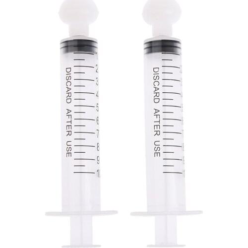 4PCS/2PCS 10ML Baby Nose Clean Needle Tube Infant Baby Care Nasal Aspirator Cleaner Baby Rhinitis Nasal Washer