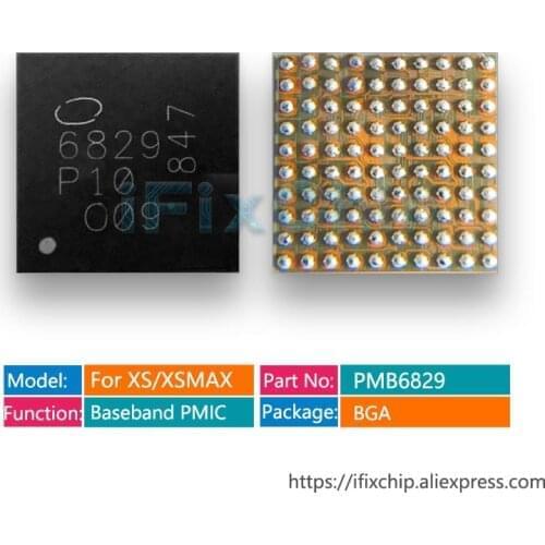 5pcs/Lot IC 6829 For iPhone XS/XS MAX/XR Baseband Power IC PMB6829 Small Power Supply Chip PM Chip IC