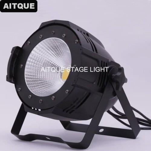 8pcs Dj lights 100w dmx led par cob barndoor in stage lighting lamp led par 64 par cans