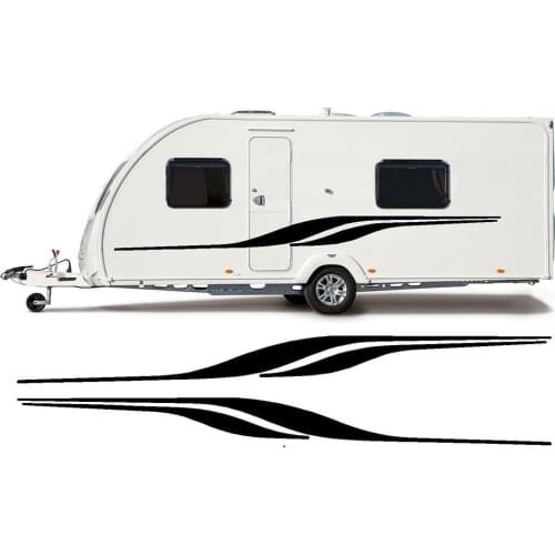 MOTORHOME/CARAVAN VINYL GRAPHICS KIT DECALS STICKERS STRIPES #17XL FAST POST tu-8628