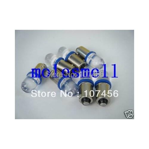 Free shipping 20pcs T10 T11 BA9S T4W 1895 3V blue Led Bulb Light for Lionel flyer Marx