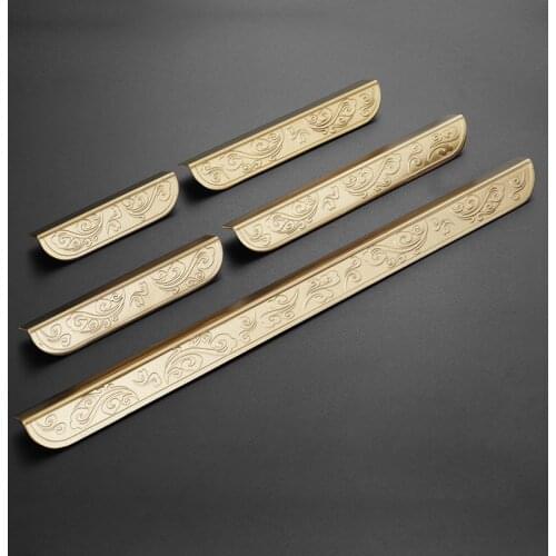 Pure American kiitchen handle TV Cabinet door handle European drawer dresser handle bookcase pull Black wooden handle 96mm128mm