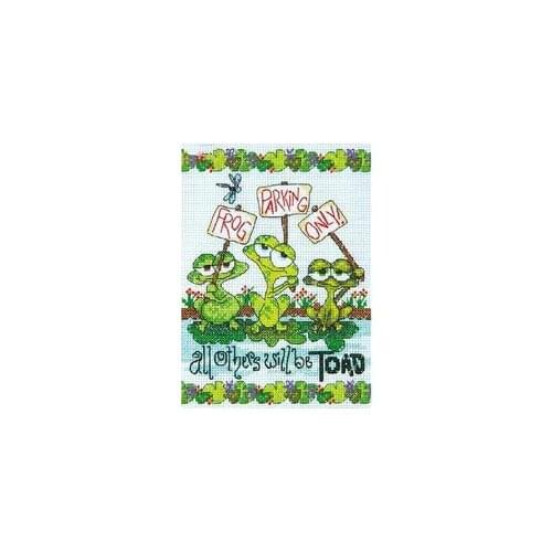 -DIM 65148 The Land of the Frog cross stitch 11CT 18ct 14ct cotton thread embroidery DIY handmade needlework