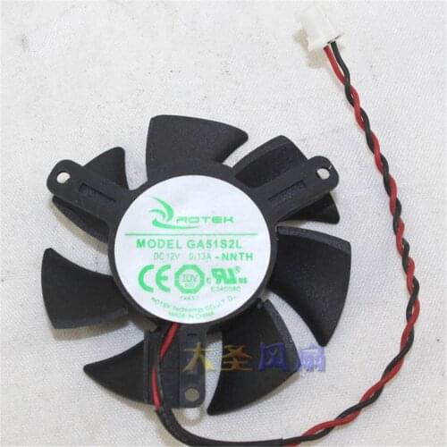 GA51S2L-NNTH ROTEK GA51S2L-NNTH12V 0.13A graphics card fan