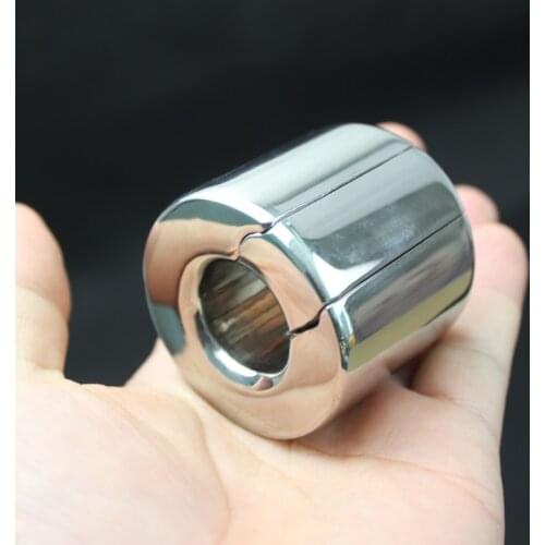 20 Sizes Stainless Steel Metal Penis Ring Cock Ring Scrotum Pendant Penis Restraint Testis Weight Sex Product BB2-84
