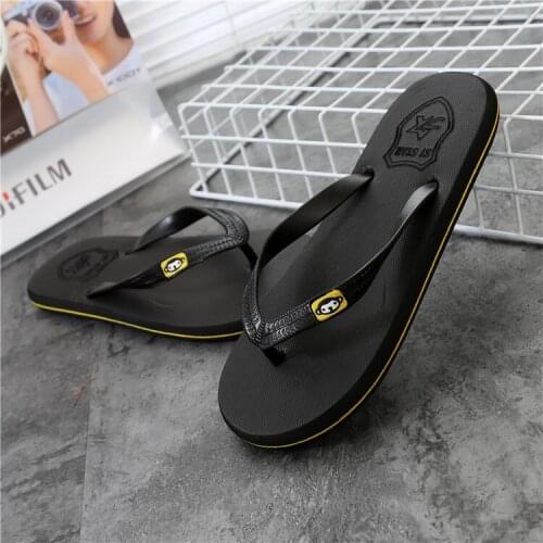 Summer flip flop mens fashion Korean style casual anti slip mens SANDALS BEACH