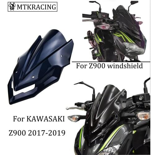 MTKRACING FOR KAWASAKI Z900 Z 900 Motorcycle Front Screen windshield Fairing windshield 2017-2019