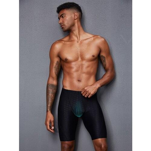 Mens Five-point swimming trunks mens hot spring quick-drying bathing swimsuit