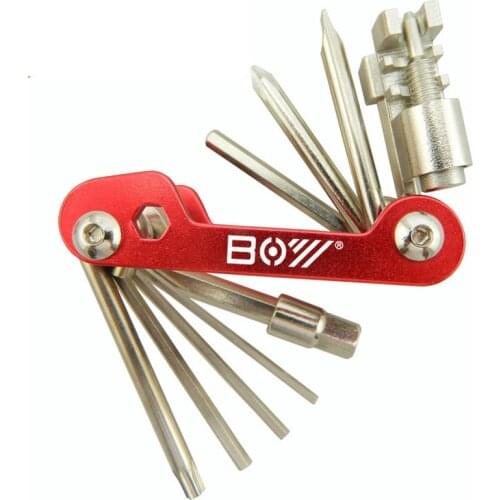 Bicycle Tire Repair Tools Mountain Bike Bicycle Repair Tool Kit Screwdriver wrench MTB multitool cycling chain breaker tool