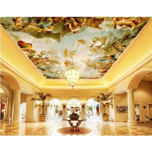 Custom photo 3d wallpaper Non-woven picture European character painting ceiling mural 3d wall murals wallpaper for walls 3 d