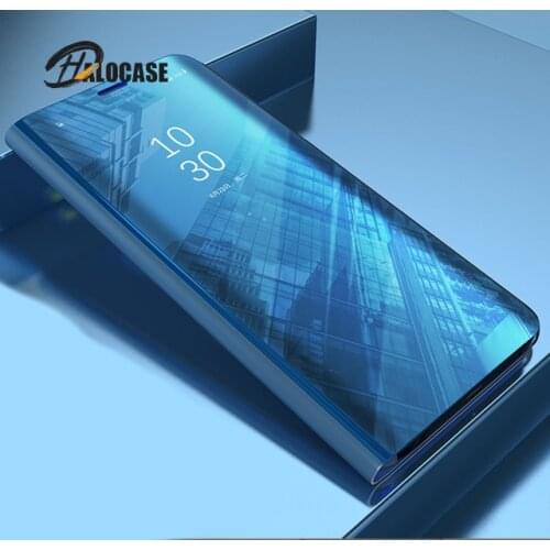 New Smart Mirror Flip Shockproof phone Case For Xiaomi Redmi K30 Note 9 Pro Protective Back Cover For Xiaomi Redmi Note 9S Case