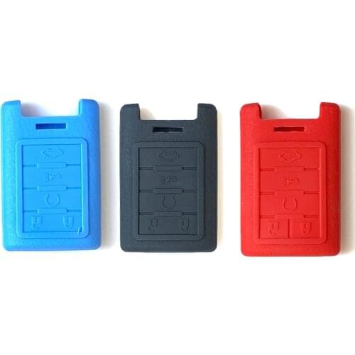 New Silicone Rubber Car Key Cover Case protector Sticker Remote Key Bag Case For Cadillac Series