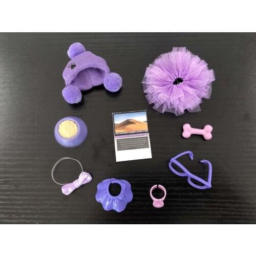 Lot Collars Bow Bow Glasses Bones Gift Bag Outfit Set for Pets Shorthair Cat Dachshund Collie Cocker Spaniel Dog