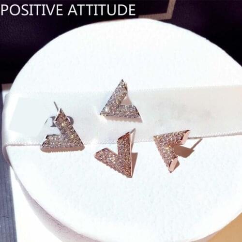 Серьги с камнями POSITIVE ATTITUDE China At AliExpress