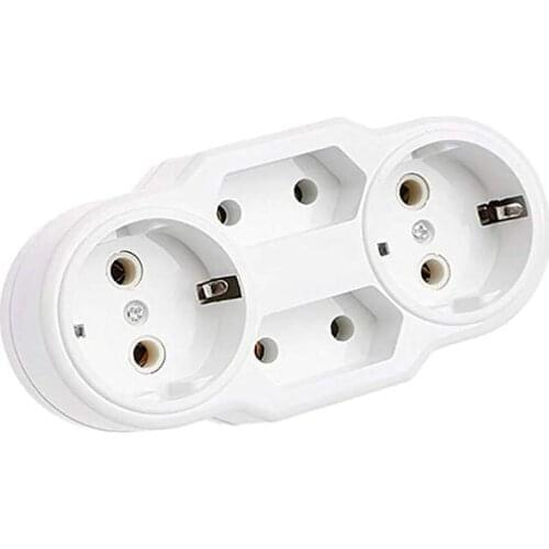 Russian Conversion Socket Russian Conversion Plug Portable Power Outlet Plug 1 To 4 Port Conversion Power Adapter