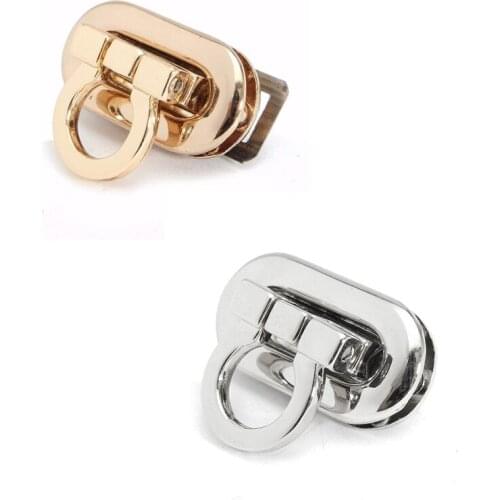 20 Flip Twist Handbag Purse Lock Trio Fastening 30 x 20mm