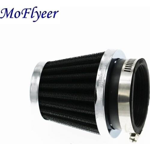 MoFlyeer Air Filter Intake Induction Kit Universal for Off-road Motorcycle Quad Dirt Pit Bike Mushroom Head Air Filter Cleaner