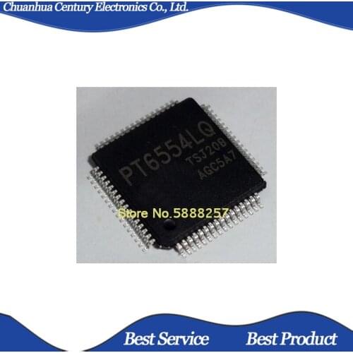 5 Pcs/Lot PT6554LQ QFP64 New and Original In Stock