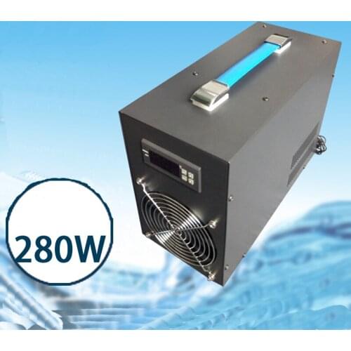 60L 280W LCD Display Aquarium Water Chiller Pond Cooling Device Fish Tank Constant Temperature Cooling Equipment