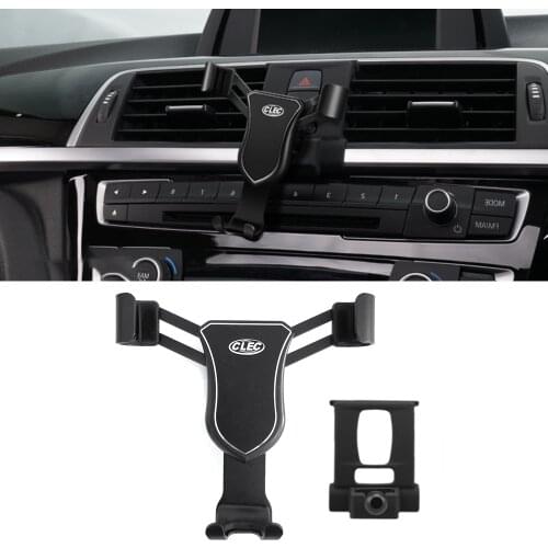 For BMW 3 Series F30 F31 2013-2018 4 Series F32 F33 F36 Car Smart Cell Phone Holder Air Vent Cradle Mount Gravity Phones Stand