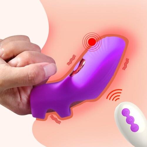 Wireless Remote Control Finger Cots Vibrator Men And Women Finger Sets Bullet G-Spot Clit Vibrators Sex Toys For Women Massager