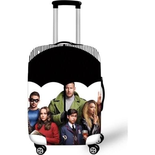 18-32 Inch The Umbrella Academy Luggage Cover Travel Accessories Trolley Case Baggage Protective Covers Anti-Dust Suitcase Cover
