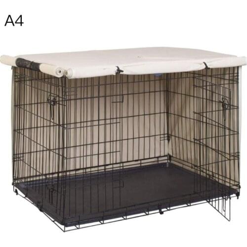 Crate Cages Cover Pet Kennel Covers Outdoor Foldable Dust-proof Waterproof Protective Outside Durable Multifunction Washable Dog