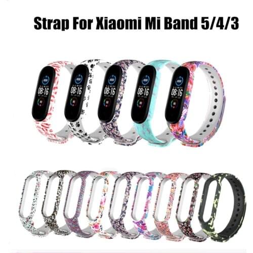 Colorful Strap for Amazfit Band 5 Bracelet Replacement Strap for Xiaomi miband5 4 3 silicone Strap Bracelet For Xiaomi mi band 6