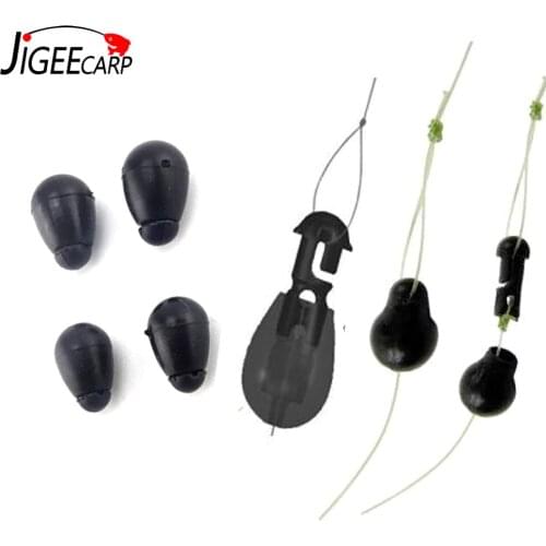 JIGEECARP 20PCS Carp Fishing Quick Change Beads Shock Beads Ledger Bomb Setup Change Hook Length Release Beads Terminal Tackles