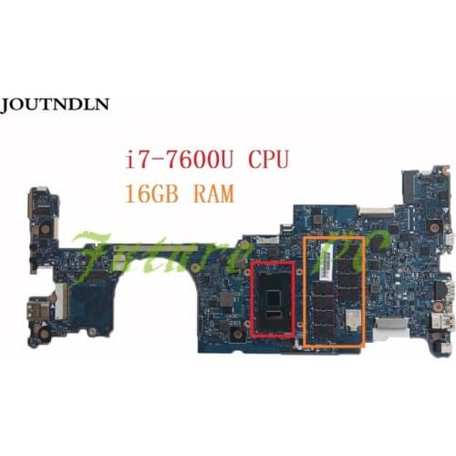 JOUTNDLN FOR HP EliteBook x360 1030 G2 Laptop Motherboard OLDMAN-6050A2848001-MB-A01 920054-601 i7-7600U 16GB HD 620 Test work