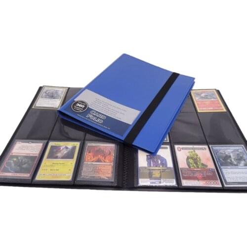 360 Cards Capacity Pocket Holder Binders Albums for CCG MTG Magic Yugioh Board Game Card Book Sleeve Holder Party Entertainment