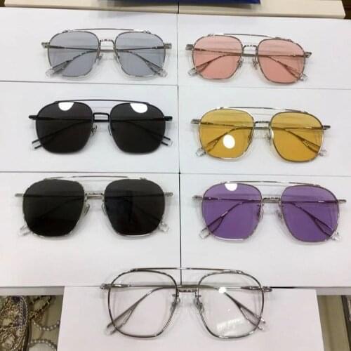 New Fashion Woogie Sunglasses Korea Brand Designer Glasses Gentle Eyeglasses Men Women Sunglasses Gafas Oculos