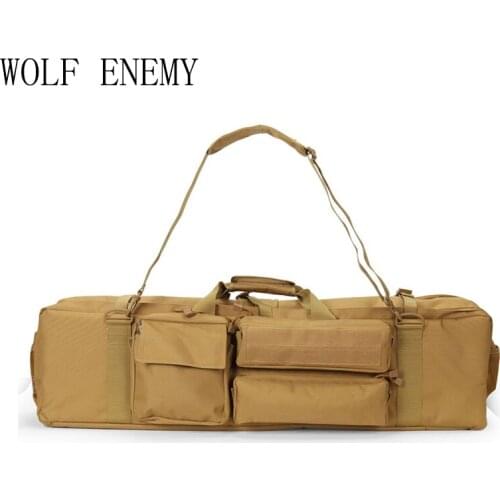 Tactical M249 Gun Bag Airsoft Military Hunting Shooting Rifle Backpack Outdoor Gun Carrying Protection Case With Shoulder Strap