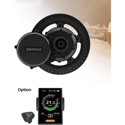 BAFANG BBS02B 48V 750W Ebike Motor with LCD Display 8fun Mid Drive Electric Bike Conversion Kit