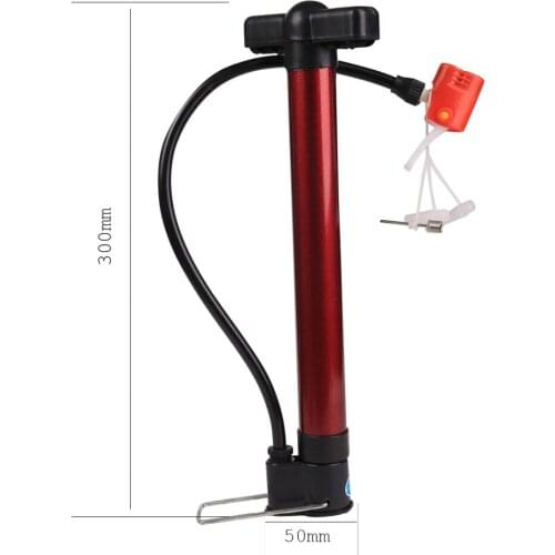 New Free Shipping Mini Portable Bicycle Pump Hand Inflatable Pumps Use For Bike Tire Basketball Football CQT-01