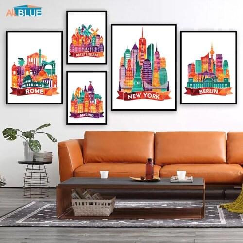 Poster Nordic Decoration Home Green Plant Leaves Canvas Pictures Posters And Prints Modern Decor Wall Art Paintings Living Room