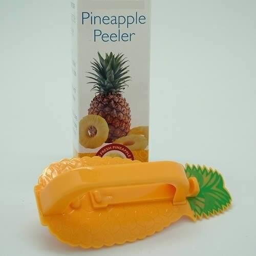 Adjustable PINEAPPLE PEELER Peel & Core Together Without Waste - Any Size